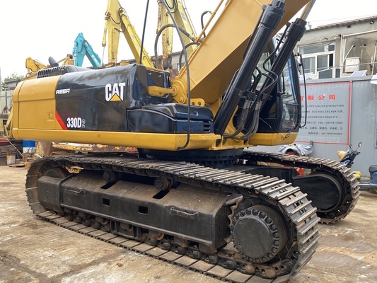 Cubeta da segunda mão 330D CAT Construction Machinery Excavator With 1.5m3