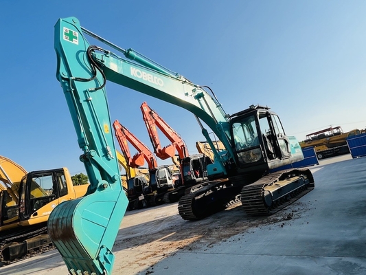 qualidade  Original Used Kobelco SK210LC-8 Hydraulic Crawer Excavator 21 Tons Secondhand Digger fábrica