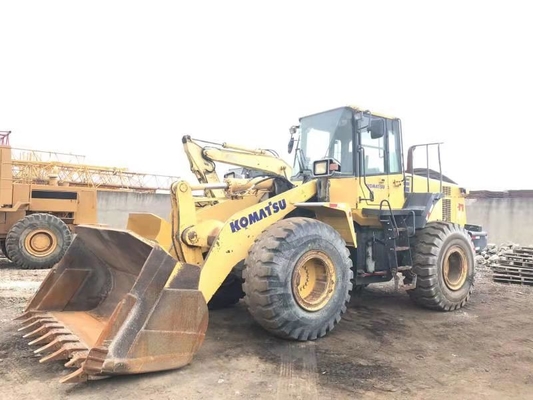 KOMATSU WA380 - 6 carregadores hidráulicos da roda de segunda mão que trabalham o peso 17610KG