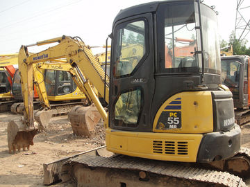 Komatsu PC55MR - 2 escavadeiras de segunda mão de 12V com pilha de rotação 5160kg