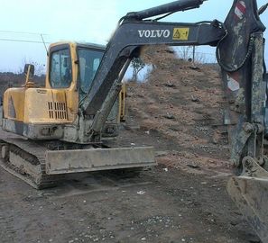 Mini Usado Volvo Excavator EC55 0,14cbm Capacidade de balde com Turbo Original