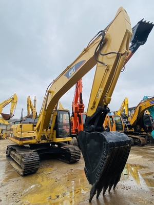 Excavadora japonesa original Cat 320B, de segunda mão, excavadora de 20 toneladas.
