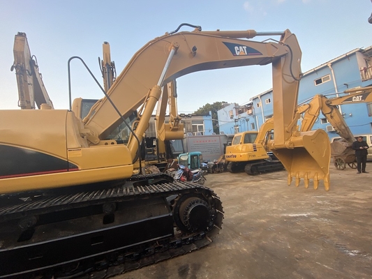 Excavadora japonesa original Cat 330C de segunda mão, Caterpillar Excavadora usada de trilho 30 toneladas