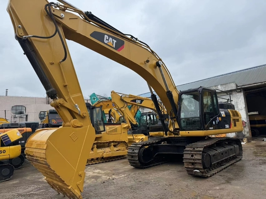 Excavadora japonesa original Cat 336D de segunda mão, Caterpillar Excavadora de pista usada 36 toneladas