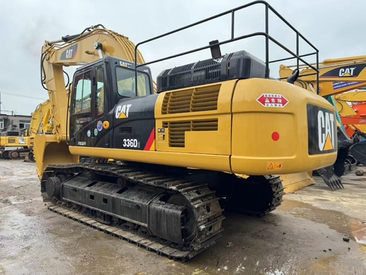Excavadora japonesa original Cat 336D de segunda mão, Caterpillar Excavadora de pista usada 36 toneladas