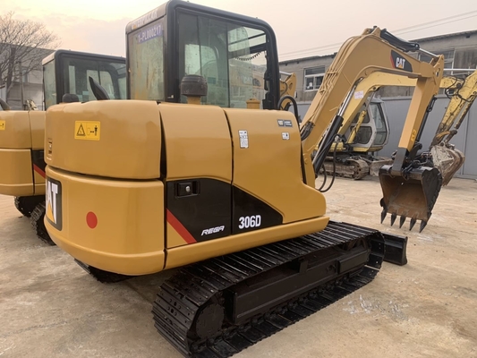 Original Japão Cat 306D Excavadora de segunda mão, Caterpillar Excavadora usada 6 toneladas