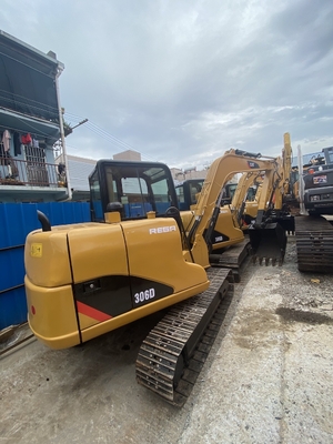 Original Japão Cat 306D Excavadora de segunda mão, Caterpillar Excavadora usada 6 toneladas