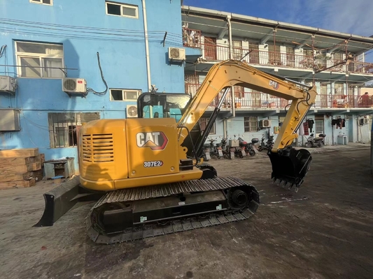 Excavadora japonesa original Cat 307E de segunda mão, Caterpillar Excavadora usada 7 toneladas