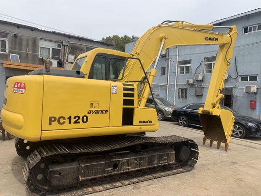 12 toneladas original japonês usado Komatsu PC120-6 Excavadora Crawler em venda
