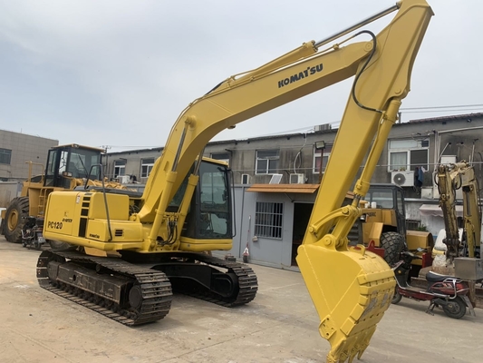 12 toneladas original japonês usado Komatsu PC120-6 Excavadora Crawler em venda