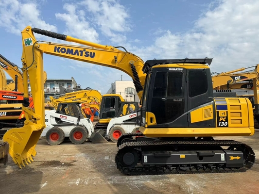 13 Ton Original Japão Segunda mão Komatsu PC130-7 Excavadora Crawler Em Venda