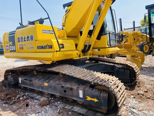 20 Ton Original Japão Segunda mão Komatsu PC200-7 Excavadora Crawler Em Venda