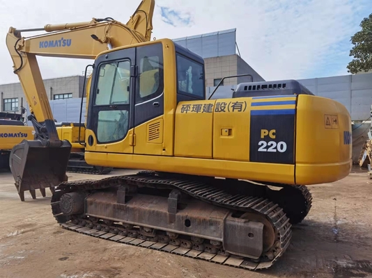 22 toneladas Original Japão Segunda mão Komatsu PC220-7 Excavadora Crawler Em Venda