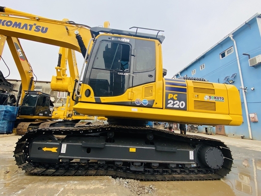 22 toneladas Original Japão Segunda mão Komatsu PC220-8 Excavadora Crawler Em Venda