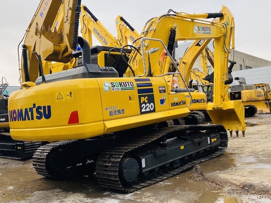22 toneladas Original Japão Segunda mão Komatsu PC220-8 Excavadora Crawler Em Venda