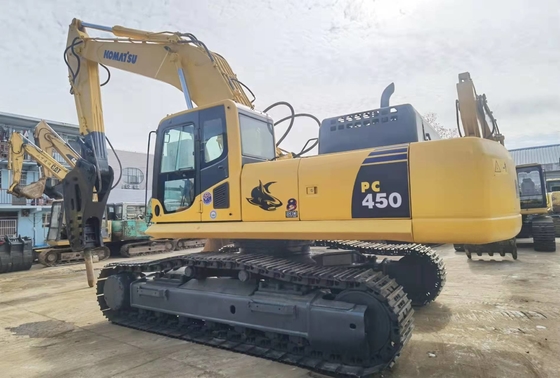 45 toneladas original japonês de segunda mão Komatsu PC450-8 Excavadora Crawler