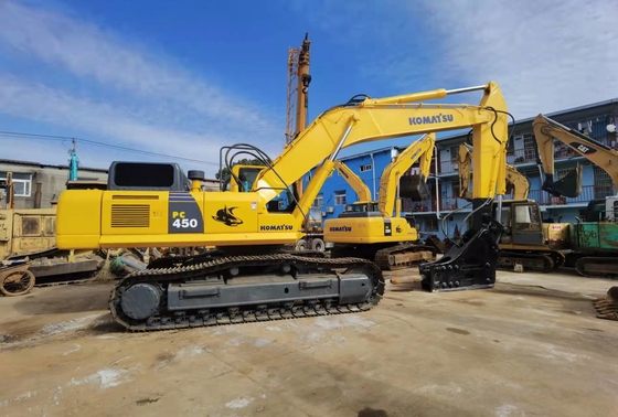45 toneladas original japonês de segunda mão Komatsu PC450-8 Excavadora Crawler