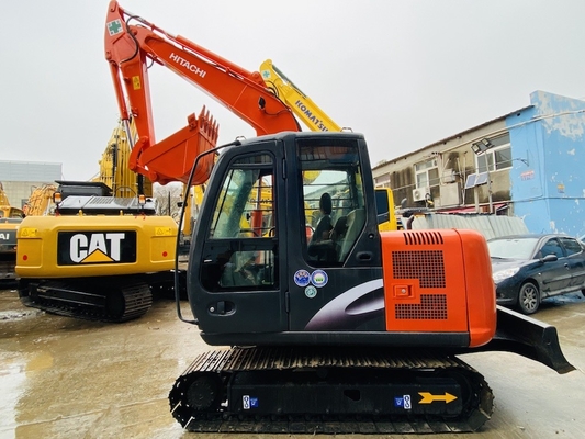 7 toneladas original japonês usado Hitachi ZX70 Excavador Crawler com 40,5 kW de potência do motor e 0,3m3 de capacidade de balde