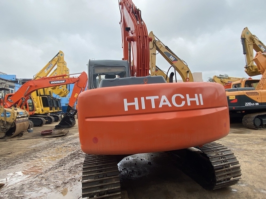 12 toneladas original japonês usado Hitachi ZX120 Excavador Crawler com 66KW de potência do motor e 0,52m3 de capacidade de balde