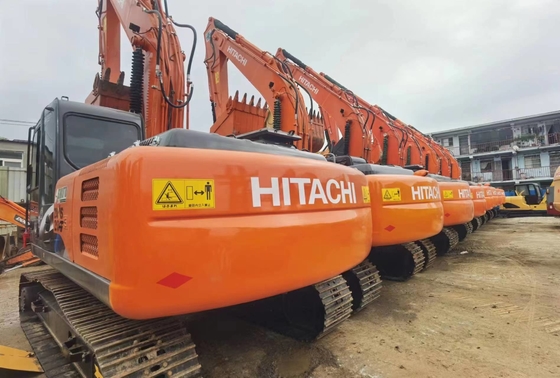 20 toneladas original japonês usado Hitachi ZX200 Excavador Crawler com 109,6 kW de potência do motor e 0,8 m3 de capacidade de balde