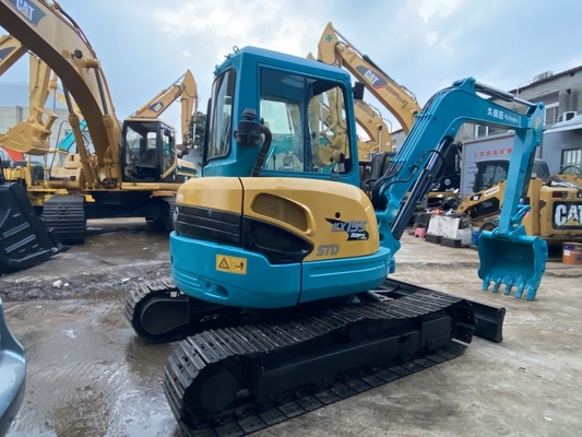 5 toneladas original japonês usado Kubota KX155 Excavadora Crawler com 29,9 kW de potência do motor e 0,16 m3 de capacidade de balde