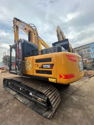 Excavadora hidráulica Sany SY215C de 21 toneladas usada com capacidade de balde de 1,1 m3