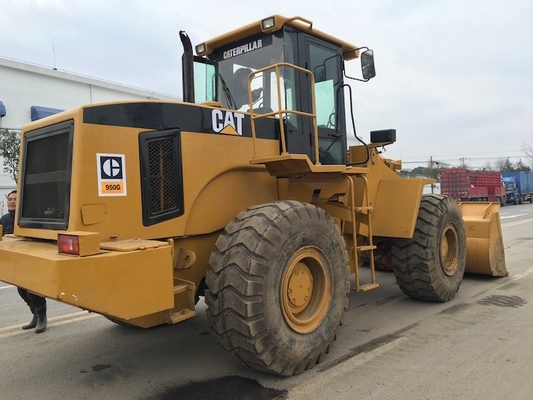 5 a 6 toneladas Carregador de rodas Cat 950G usado Carregador de baldes de 2,9 a 3,6 m3