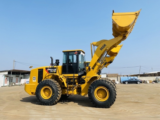 Carregador de rodas CAT 966H usado Carregador de baldes de 3,4-4,2 m3