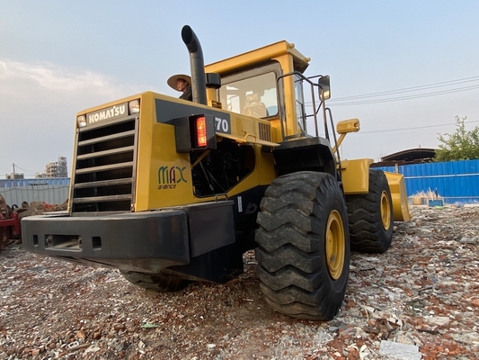 Carregador de rodas Komatsu WA470-3 Usado Carregador frontal