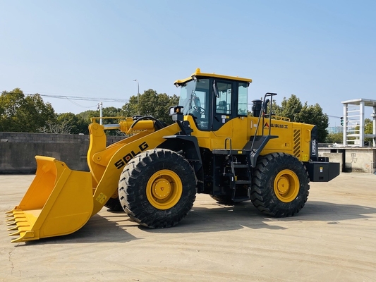 SDLG LG956L carregador de rodas frontal de segunda mão usado com capacidade de balde de 2,5-4,5 m3