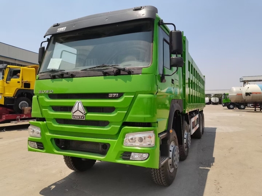 Carrinho de lixo usado Sinotruk Howo 371hp 6x4 8x4 Tipper para venda