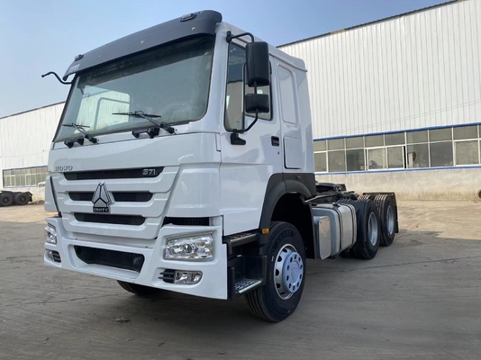 Usado Sinotruk Howo 371hp caminhão tractor cabeça de reboque 6x4 para venda