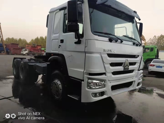Usado Sinotruk Howo 371hp caminhão tractor cabeça de reboque 6x4 para venda