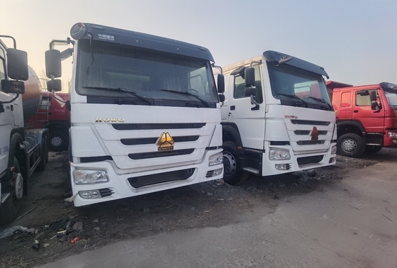 Usado SINOTRUK HOWO Caminhão de mistura de concreto 6x4 380HP Caminhão de mistura de concreto usado