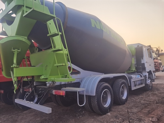 Usado SHACMAN F3000 caminhão de mistura de concreto 6x4 340HP Usado caminhão de mistura de concreto