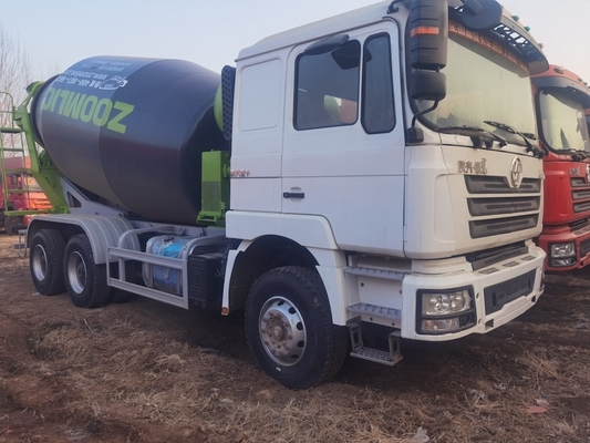 Usado SHACMAN F3000 caminhão de mistura de concreto 6x4 340HP Usado caminhão de mistura de concreto