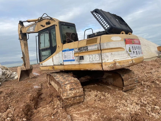 Excavadora japonesa original Cat 320b de segunda mão, Caterpillar Excavadora usada 20 toneladas