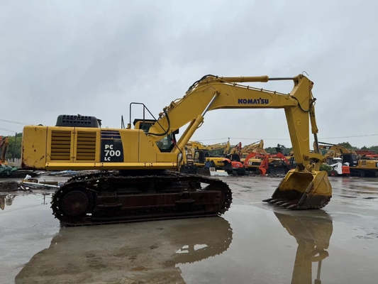 70 toneladas original japonês segunda mão Komatsu PC700-8 Excavadora de rastreamento Usada Excavadora de trilho em venda