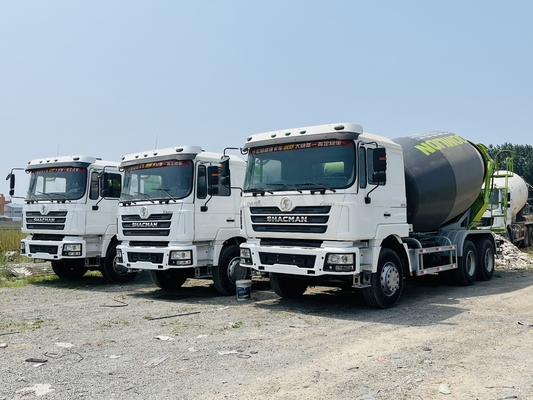 Usado SHACMAN F3000 caminhão de mistura de concreto 6x4 Usado caminhão de mistura de concreto