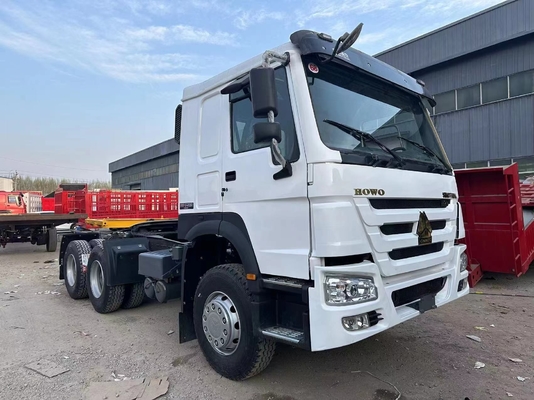 Usado Sinotruk Howo 371hp caminhão tractor cabeça de reboque 6x4 para venda