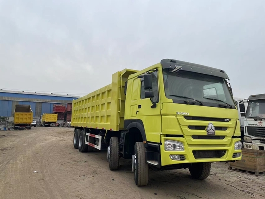 Usado HOWO SINOTRUK camião de 8x4 de segunda mão HOWO 375 HP camião para venda