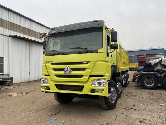 Usado HOWO SINOTRUK camião de 8x4 de segunda mão HOWO 375 HP camião para venda