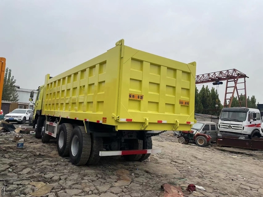 Usado HOWO SINOTRUK camião de 8x4 de segunda mão HOWO 375 HP camião para venda