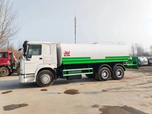 20 m3 de segunda mão SINOTRUK HOWO 6x4 Sprinkler Water Truck Usado para venda