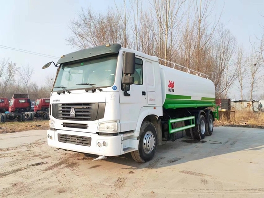 20 m3 de segunda mão SINOTRUK HOWO 6x4 Sprinkler Water Truck Usado para venda