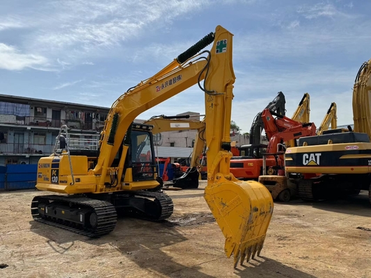 13 toneladas original japonês segunda mão Komatsu PC130-7 Excavadora de rastreador usado em venda