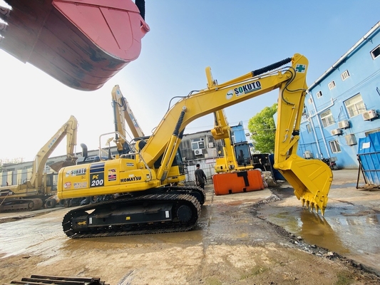 20 toneladas original japonês de segunda mão Komatsu PC200-8 Excavadora de rastreamento Usada em venda