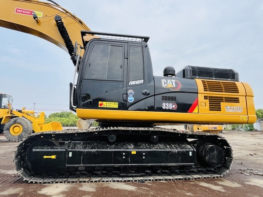 Máquinas de construção de segunda mão Excavadora de mineração CAT 336D usada com balde de 2m3