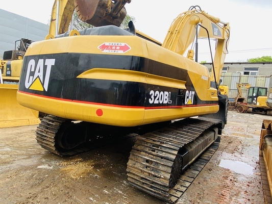 Excavadora japonesa original Cat 320b de segunda mão, Caterpillar Excavadora usada 20 toneladas