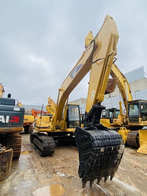Excavadora japonesa original Cat 320b de segunda mão, Caterpillar Excavadora usada 20 toneladas